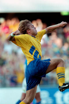Tomas Brolin jublar