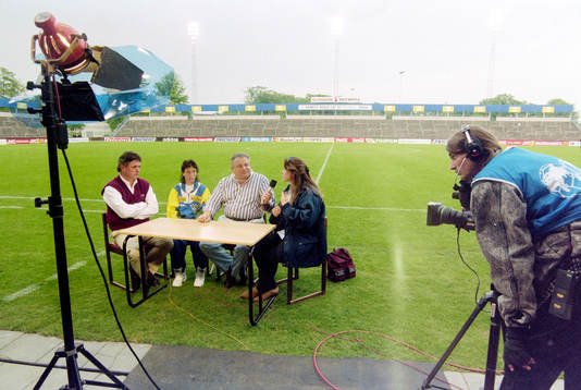 TV studio på arenan