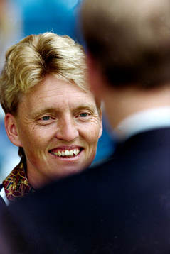 Susanne Erlandsson på plats