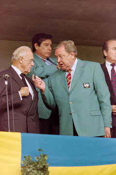Joao Havelange och Lennart Johansson