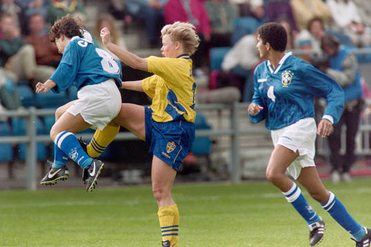 Anneli Andelén, Sverige i kamp om bollen