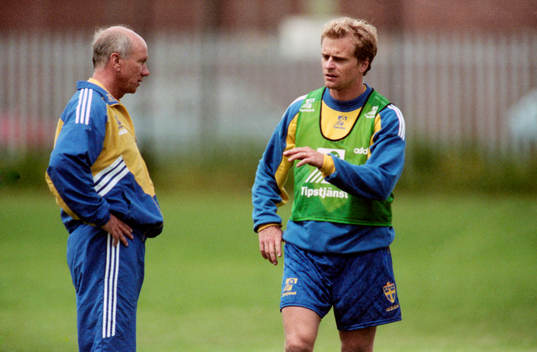 Tommy Svensson, förbundskapten, Jonas Thern, Sverige