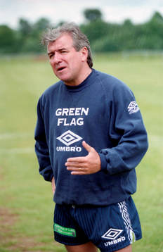 Terry Venables, förbundskapten, England