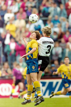 Helen Nilsson, Sverige i nickduell med Birgitt Austermühl,