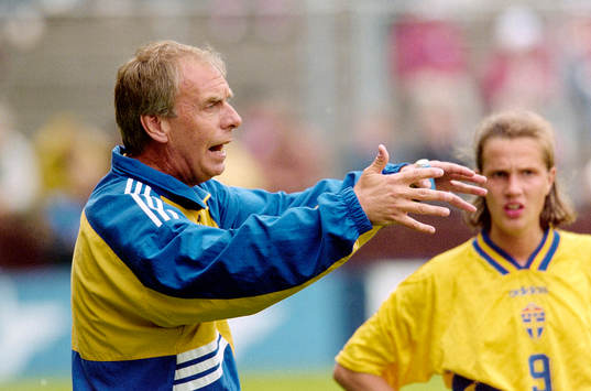 Bengt Simonson, förbundskapten i Sverige