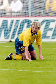 Anneli Andelen, Sverige på knä