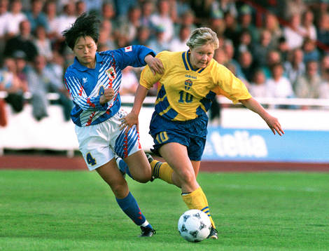Kae Nishina, Japan och Anneli Andelén, Sverige