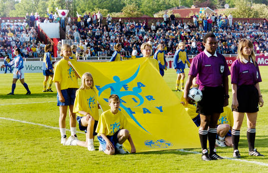 Fifa Fair Play på Arosvallen i Västerås