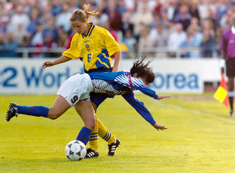 Anna Pohjanen, Sverige stoppar japans Futaba Kioka