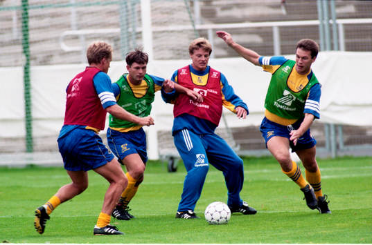 Jonas Thern, Pontus Kåmark, Stefan Schwarz och Patrik