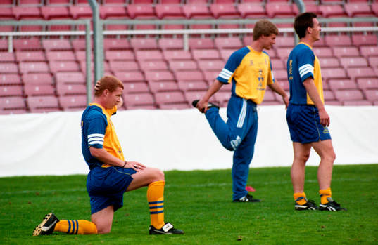 Jörgen Pettersson, Stefan Schwarz och Patrik Andersson