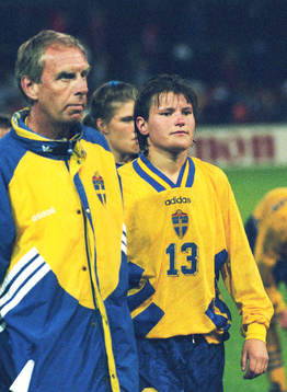 Bläddra bland fler bilder av Fotboll, Dam-VM, Kvartsfinal, Sverige - Kina, 3-4
