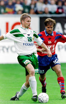Dan Sahlin, Hammarby och Roland Nilsson, Helsingborg