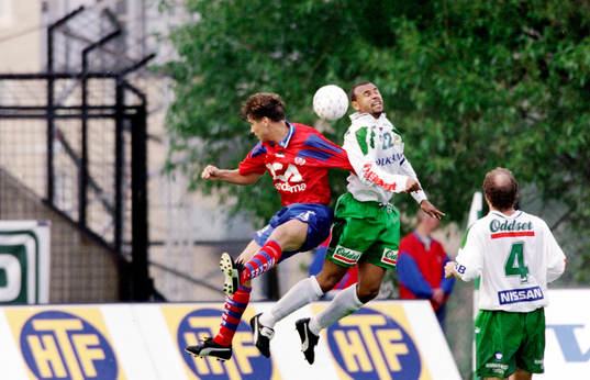 Andreas Jakobsson, Helsingborg i en nickduell med Jean-Paul