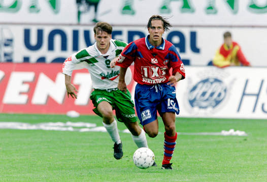 Marcus Lantz, Helsingborg med bollen