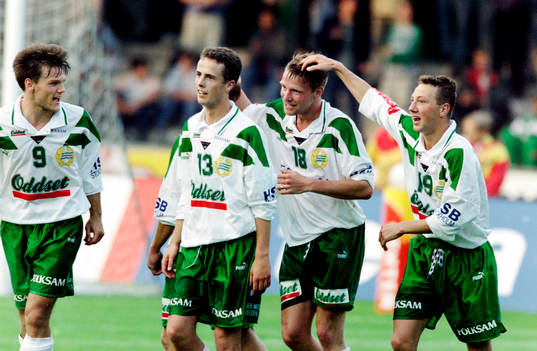 Mikael Hellström, Jens Gustafsson, Dan Sahlin och Niclas