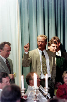 Dan Granqvist håller tal