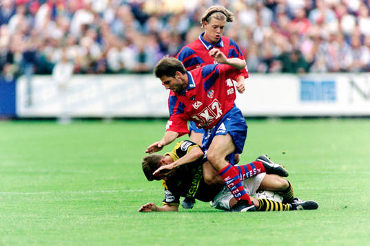 Jonas Dahlgren och Jesper Ljung, Helsingborg i en närkamp