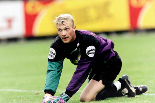 Magnus Hedman, målvakt i AIK