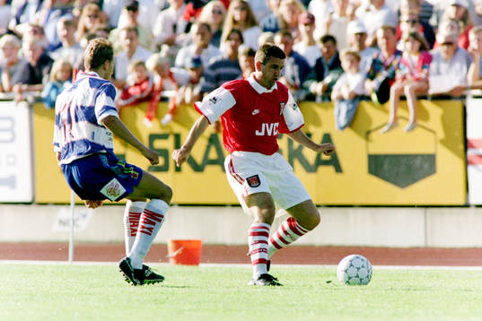 Fotboll, Träningsmatch, Kristianstad FF - Arsenal, 1-8