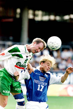 Johan Hammarström, Hammarby och Andreas Hermansson,
