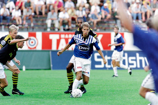 Niclas Alexandersson, Halmstad med bollen