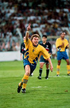 Tomas Brolin jublar