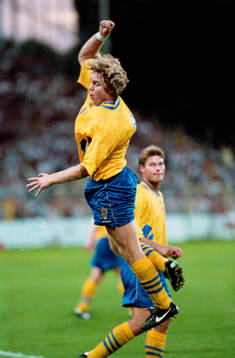 Tomas Brolin jublar