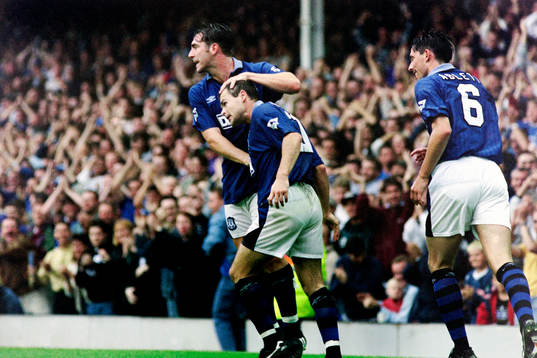 Anders Limpar, Everton jublar