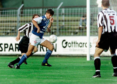 Peter Larsson, Oddevold med Rickard Dahan, Landskrona i