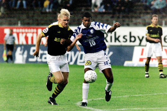 Johan Mjällby, AIK och Issa Manglind, Trelleborg
