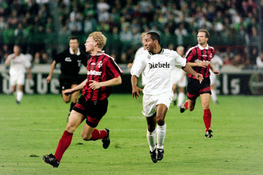 Fotboll, Bundesliga, Borussia Mönchengladbach - Bayer