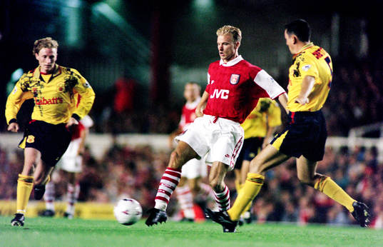 Bläddra bland fler bilder av Fotboll, engelsk, Arsenal - Nottingham Forest, 1-1