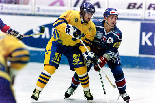 Ishockey, Pragobanka Cup, Sverige - Slovakien, 3-5