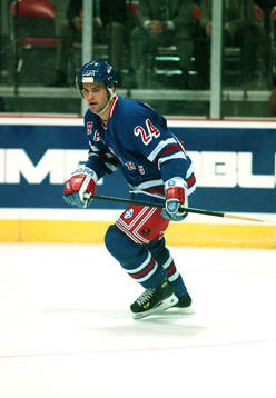 Sept 1995  Niklas Sundström, New York Rangers