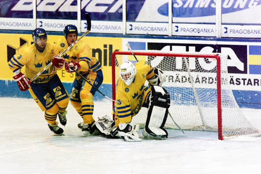 Bläddra bland fler bilder av Ishockey, Pragobanka Cup, Sverige - Ryssland, 4-1