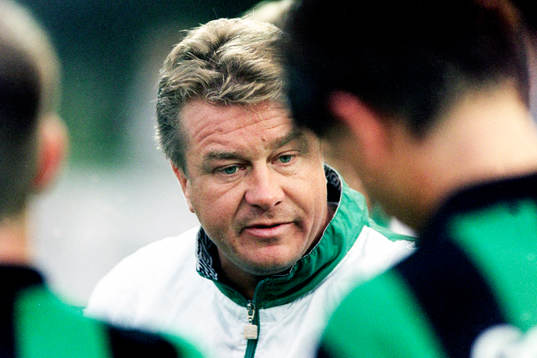 Bengt-Arne Strömberg, tränare i Gais