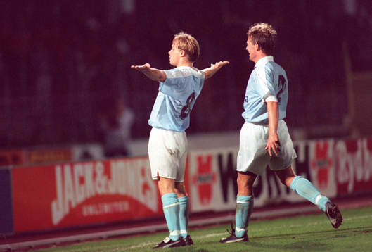 Bläddra bland fler bilder av Fotboll, Uefacupen, Malmö FF - Nottingham Forest, 2-1