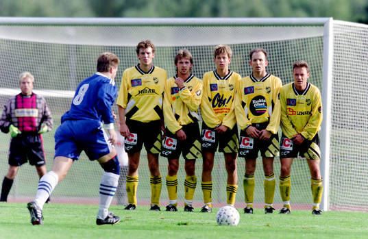 Marcus Peterson, Vimmerby slår en frispark