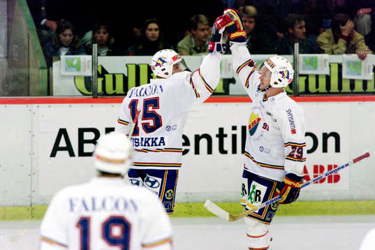 Joakim Musakka och Mikael Magnusson, Djurgården jublar