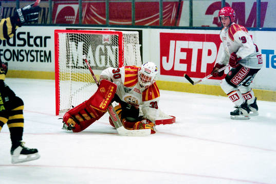 Michael Sundlöv, målvakt i Brynäs