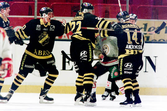 Ishockey, Elitserien, AIK - Brynäs, 3-2