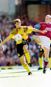 Fotboll, Premiership, Aston Villa - Nottingham Forest, 1-1