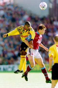 Fotboll, Premiership, Aston Villa - Nottingham Forest, 1-1