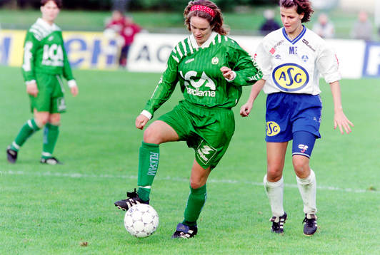 Fotboll, Damer, Folksam Cup, Hammarby - Älvsjö, 1-0