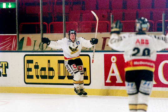 Fredrik Öberg, Västerås jublar