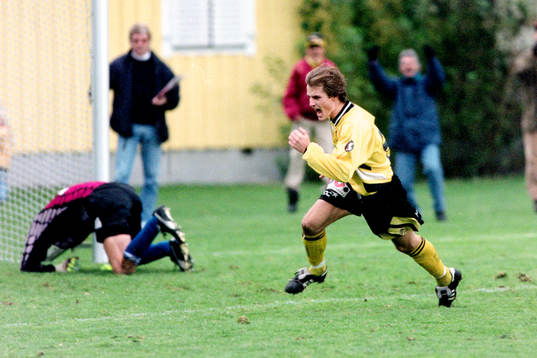 Magnus Arvidsson jublar