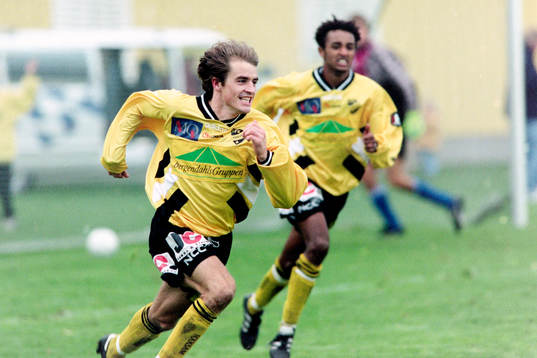 Magnus Arvidsson jublar