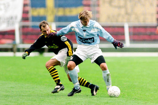 Marco Ciardi, AIK i ryggen på Niclas Nylén, Malmö