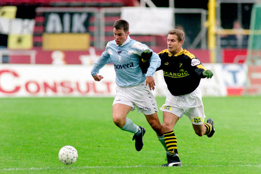 Daniel Andersson, Malmö med Ola Andersson, AIK i ryggen